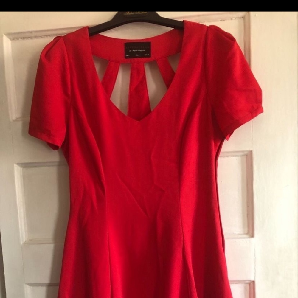 Red dress